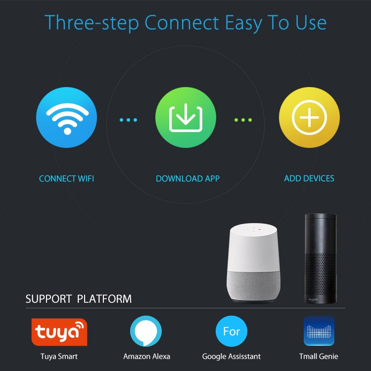 Sirena USB WiFi NEO NAS-AB03WT con sensore di temperatura e umidità, AB03WT