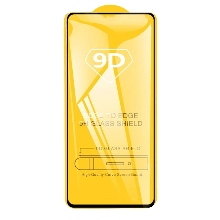Pellicola in vetro temperato con schermo a colla piena 9D, For Samsung Galaxy M53 (1 PC)