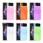 Custodia per telefono antiurto con cerniera sfumata arcobaleno, For Huawei P50 Pocket, For Samsung Galaxy Z Flip3 5G