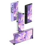 Custodia per telefono antiurto in pelle con cornice ultrasottile, For Huawei Mate Xs 2