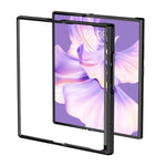 Custodia per telefono antiurto in pelle con cornice ultrasottile, For Huawei Mate Xs 2