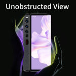 Custodia per telefono antiurto in pelle con cornice ultrasottile, For Huawei Mate Xs 2