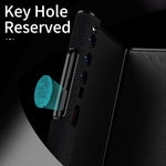 Custodia per telefono antiurto in pelle con cornice ultrasottile, For Huawei Mate Xs 2