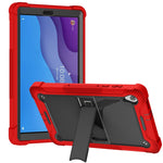 Custodia per tablet antiurto in silicone + supporto per PC, For Lenovo Tab M10 HD, For Lenovo Tab M10 Plus X606 10.3 inch