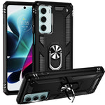 Custodia per telefono antiurto in TPU + supporto per PC, For Motorola Moto G200 5G, For Motorola Moto G52