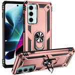 Custodia per telefono antiurto in TPU + supporto per PC, For Motorola Moto G200 5G, For Motorola Moto G52