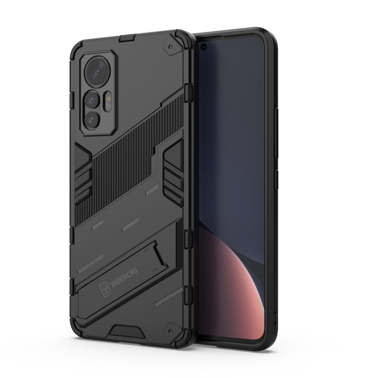 Punk Armor PC + Custodia per telefono in TPU con supporto, For Xiaomi 12 Lite
