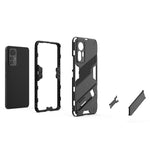 Punk Armor PC + Custodia per telefono in TPU con supporto, For Xiaomi 12 Lite