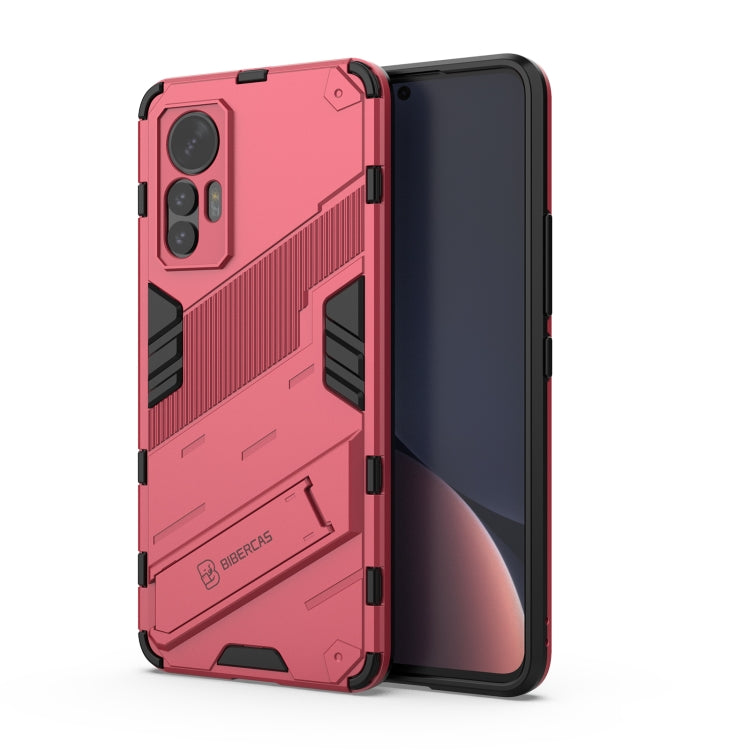 Punk Armor PC + Custodia per telefono in TPU con supporto, For Xiaomi 12 Lite