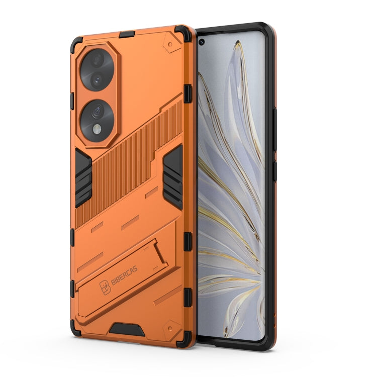 Punk Armor 2 in 1 PC + custodia antiurto in TPU con supporto invisibile, For Honor 70, For Honor 70 Pro