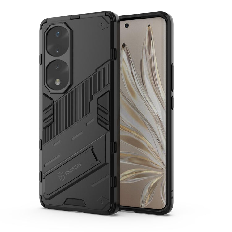 Punk Armor 2 in 1 PC + custodia antiurto in TPU con supporto invisibile, For Honor 70, For Honor 70 Pro
