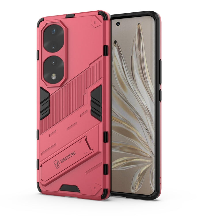 Punk Armor 2 in 1 PC + custodia antiurto in TPU con supporto invisibile, For Honor 70, For Honor 70 Pro
