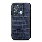 Custodia per telefono in vera pelle con trama di coccodrillo, For OPPO Reno8, For OPPO Reno8 Pro, For OPPO Reno8 Pro+