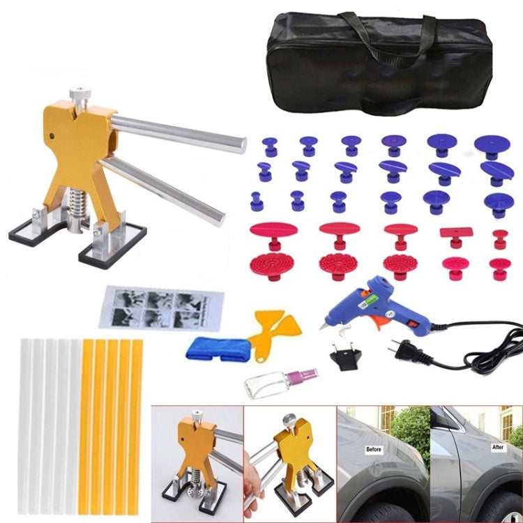D6 44 in 1 kit di strumenti per sollevatore di riparazione di ammaccature senza vernice per auto, D6 44 in 1 EU Plug, D6 44 in 1 US Plug, D6 44 in 1 UK Plug, D6 44 in 1 Cigarette Lighter Plug