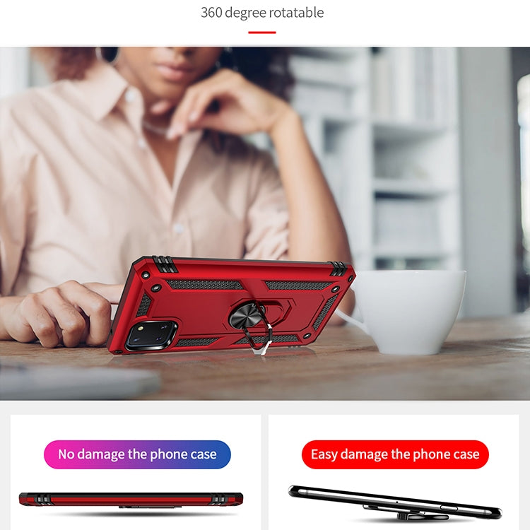 Custodia protettiva TPU PC con supporto rotante per Galaxy