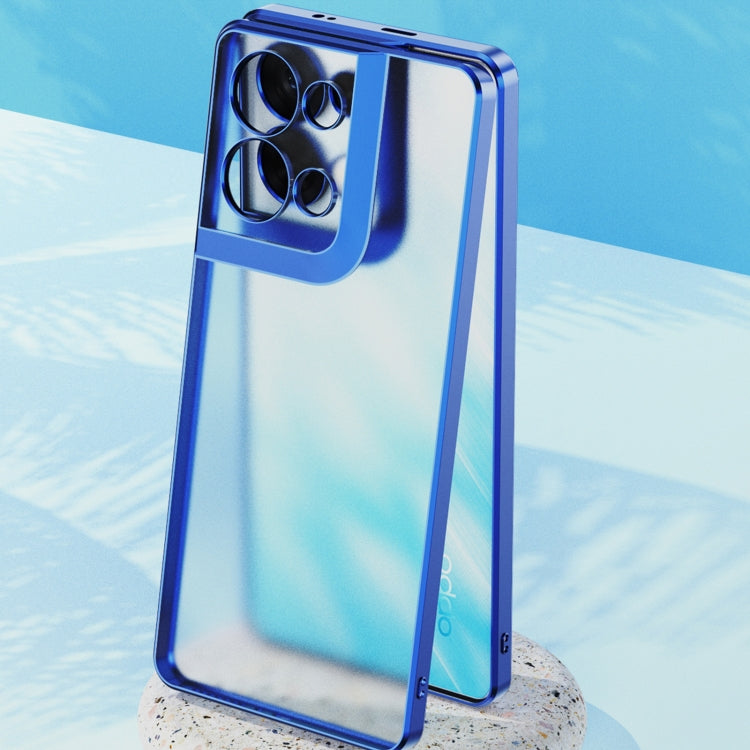 Custodia per telefono satinata elettrolitica, For OPPO Reno8, For OPPO Reno8 Pro, For OPPO Reno8 Pro+