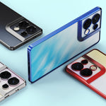 Custodia per telefono satinata elettrolitica, For OPPO Reno8, For OPPO Reno8 Pro, For OPPO Reno8 Pro+