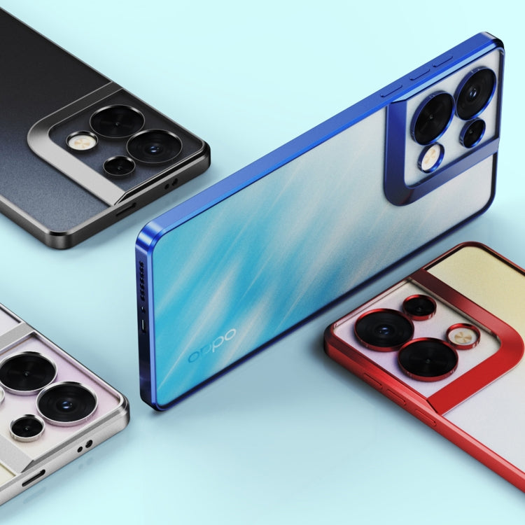 Custodia per telefono satinata elettrolitica, For OPPO Reno8, For OPPO Reno8 Pro, For OPPO Reno8 Pro+