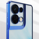 Custodia per telefono satinata elettrolitica, For OPPO Reno8, For OPPO Reno8 Pro, For OPPO Reno8 Pro+
