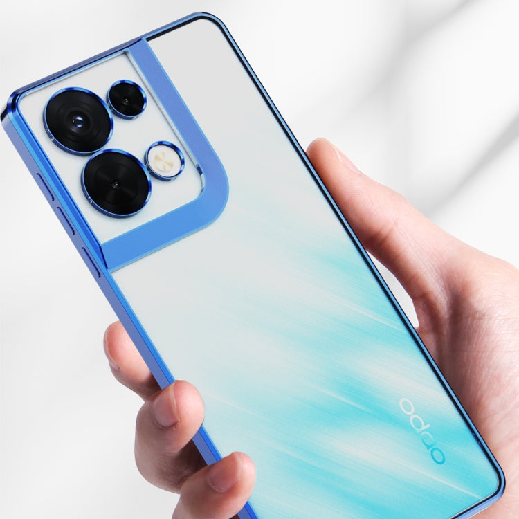 Custodia per telefono satinata elettrolitica, For OPPO Reno8, For OPPO Reno8 Pro, For OPPO Reno8 Pro+