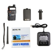 RETEVIS RT5R EU Frequenza 144-146 MHz e 430-440 MHz Radio portatile bidirezionale Walkie Talkie, RT5R EU Frequency