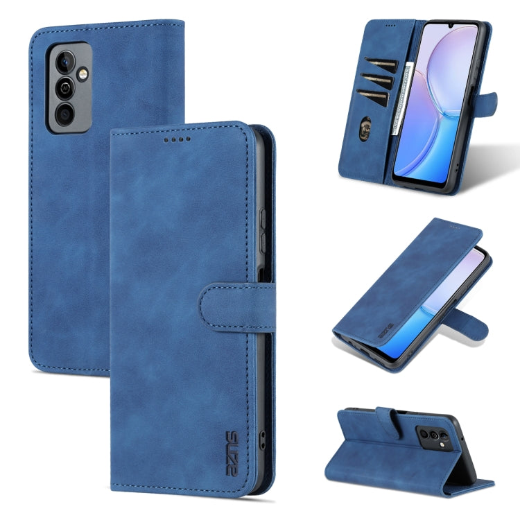 AZNS Skin Feel Calf Texture Flip Custodia in pelle per telefono, For OPPO A57 5G/Realme Q5i/Realme V23, For Huawei Maimang 11