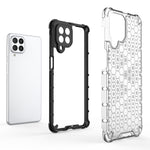 PC a nido d'ape antiurto + custodia per telefono in TPU, For Samsung Galaxy M53 5G, For Xiaomi 12 Lite 5G Eurasian Ver, For OnePlus Ace 5G, For Honor 50 SE / Huawei nova 9 SE, For Honor Magic4 Pro