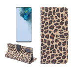 Custodia portafoglio in pelle leopardata per Galaxy S20