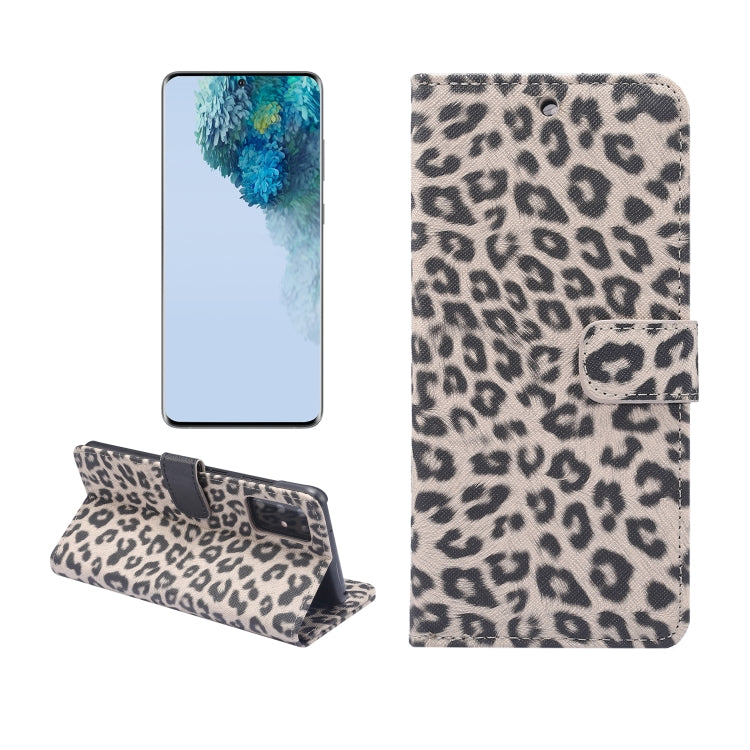 Custodia portafoglio in pelle leopardata per Galaxy S20