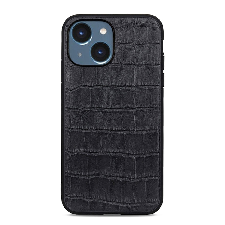 Custodia per telefono in vera pelle con trama di coccodrillo, For iPhone 14, For iPhone 14 Plus, For iPhone 14 Pro, For iPhone 14 Pro Max