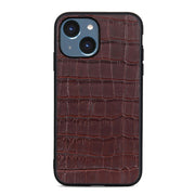 Custodia per telefono in vera pelle con trama di coccodrillo, For iPhone 14, For iPhone 14 Plus, For iPhone 14 Pro, For iPhone 14 Pro Max