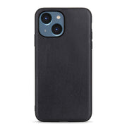 Custodia per telefono in vera pelle con trama in pelle di agnello, For iPhone 14, For iPhone 14 Plus, For iPhone 14 Pro, For iPhone 14 Pro Max