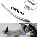 N8 10 in 1 rimozione ammaccature senza vernice per auto riparazione danni parafango estrattore sollevatore arco strumenti piede di porco kit aste gancio, 10 in 1