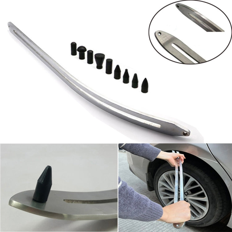 N8 10 in 1 rimozione ammaccature senza vernice per auto riparazione danni parafango estrattore sollevatore arco strumenti piede di porco kit aste gancio, 10 in 1