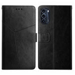 Custodia per telefono in pelle flip orizzontale con cuciture a Y, For Motorola Moto G52J 5G, For Motorola Moto G71S, For OPPO Realme Narzo 50 4G, For OPPO Reno7 4G