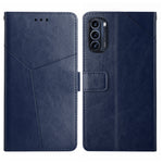 Custodia per telefono in pelle flip orizzontale con cuciture a Y, For Motorola Moto G52J 5G, For Motorola Moto G71S, For OPPO Realme Narzo 50 4G, For OPPO Reno7 4G