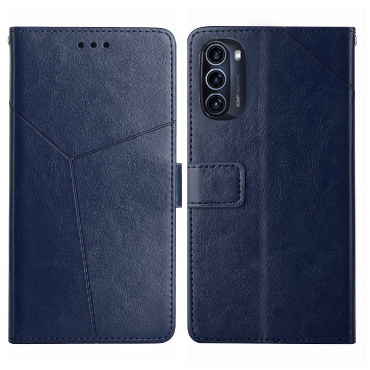 Custodia per telefono in pelle flip orizzontale con cuciture a Y, For Motorola Moto G52J 5G, For Motorola Moto G71S, For OPPO Realme Narzo 50 4G, For OPPO Reno7 4G