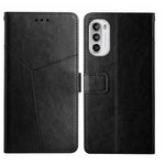 Custodia per telefono in pelle flip orizzontale con cuciture a Y, For Motorola Moto G52J 5G, For Motorola Moto G71S, For OPPO Realme Narzo 50 4G, For OPPO Reno7 4G