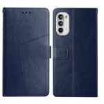Custodia per telefono in pelle flip orizzontale con cuciture a Y, For Motorola Moto G52J 5G, For Motorola Moto G71S, For OPPO Realme Narzo 50 4G, For OPPO Reno7 4G