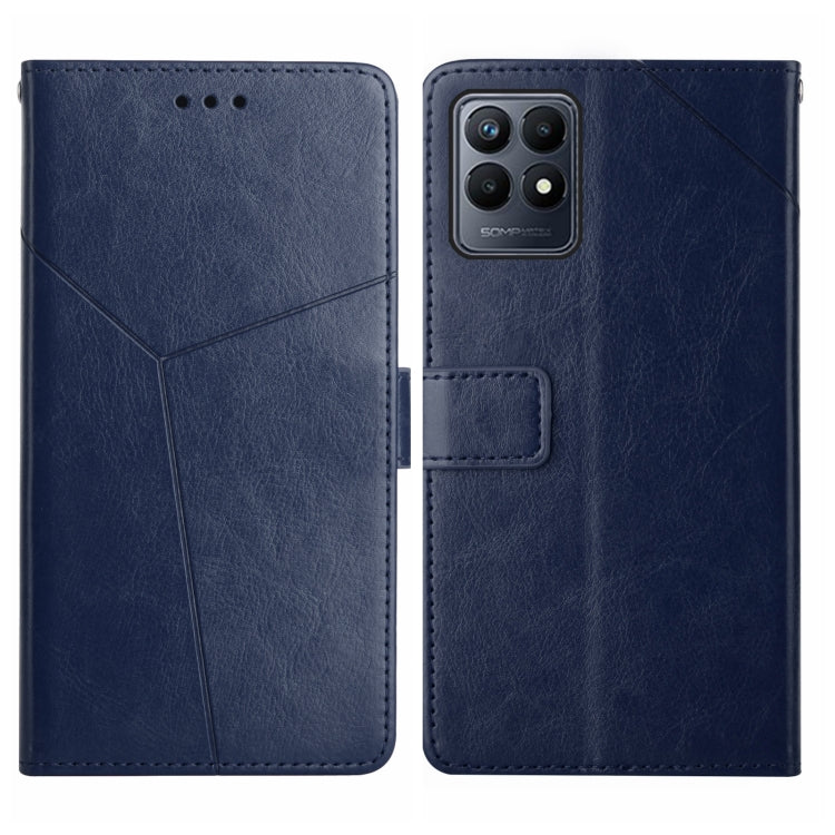 Custodia per telefono in pelle flip orizzontale con cuciture a Y, For Motorola Moto G52J 5G, For Motorola Moto G71S, For OPPO Realme Narzo 50 4G, For OPPO Reno7 4G