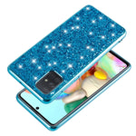 Custodia protettiva in TPU glitterata per Samsung Galaxy S20+