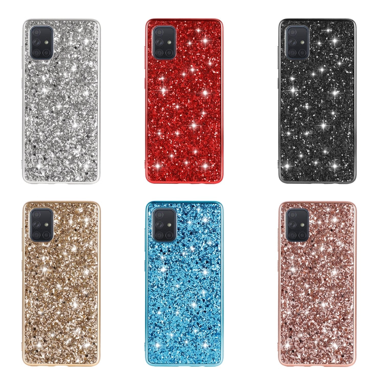 Custodia protettiva in TPU glitterata per Samsung Galaxy S20+