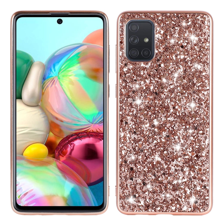 Custodia protettiva in TPU glitterata per Samsung Galaxy S20+