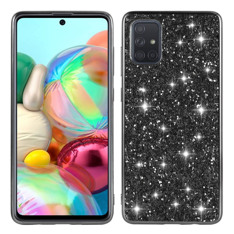 Custodia protettiva in TPU glitterata per Samsung Galaxy S20+