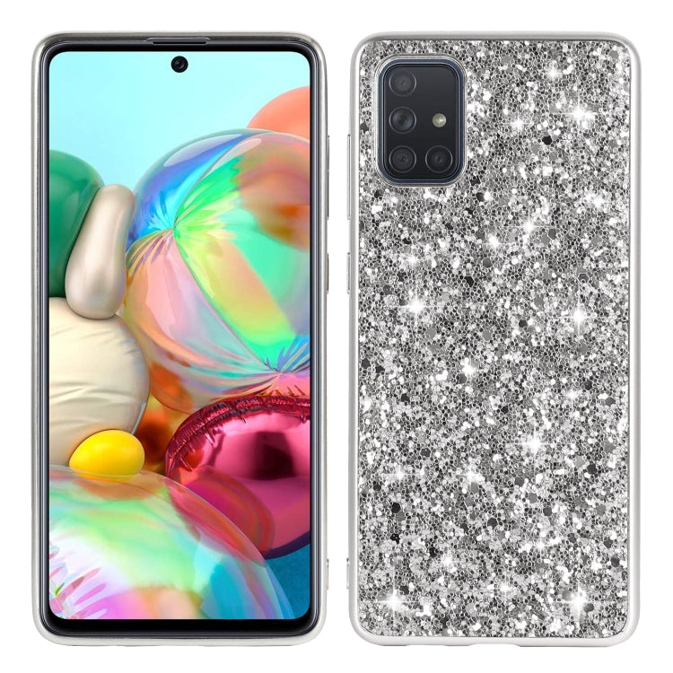 Custodia protettiva in TPU glitterata per Samsung Galaxy S20+