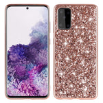 Custodia protettiva in TPU glitterata per Samsung Galaxy S20+