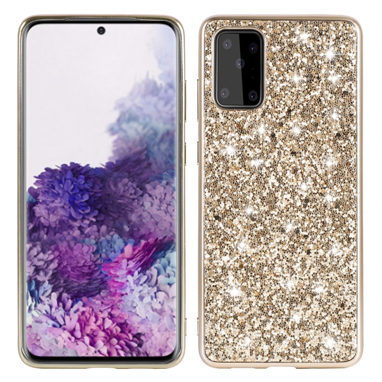 Custodia protettiva in TPU glitterata per Samsung Galaxy S20+