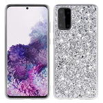 Custodia protettiva in TPU glitterata per Samsung Galaxy S20+