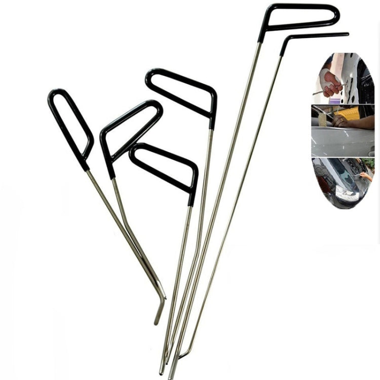 Q1 6 in 1 Kit di aste per ganci per rimozione ammaccature senza vernice per auto, Q1 6 in 1