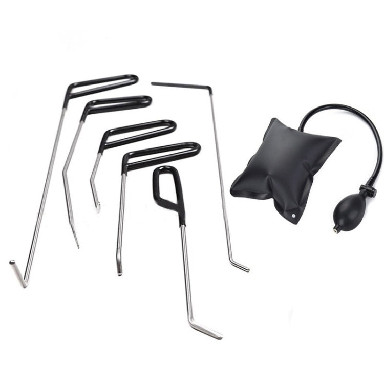 Q1 7 in 1 Kit di aste per ganci per rimozione ammaccature senza vernice per auto, Q1 7 in 1 (Air Pump)
